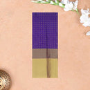 Purple With Sandel Arani Silk Saree