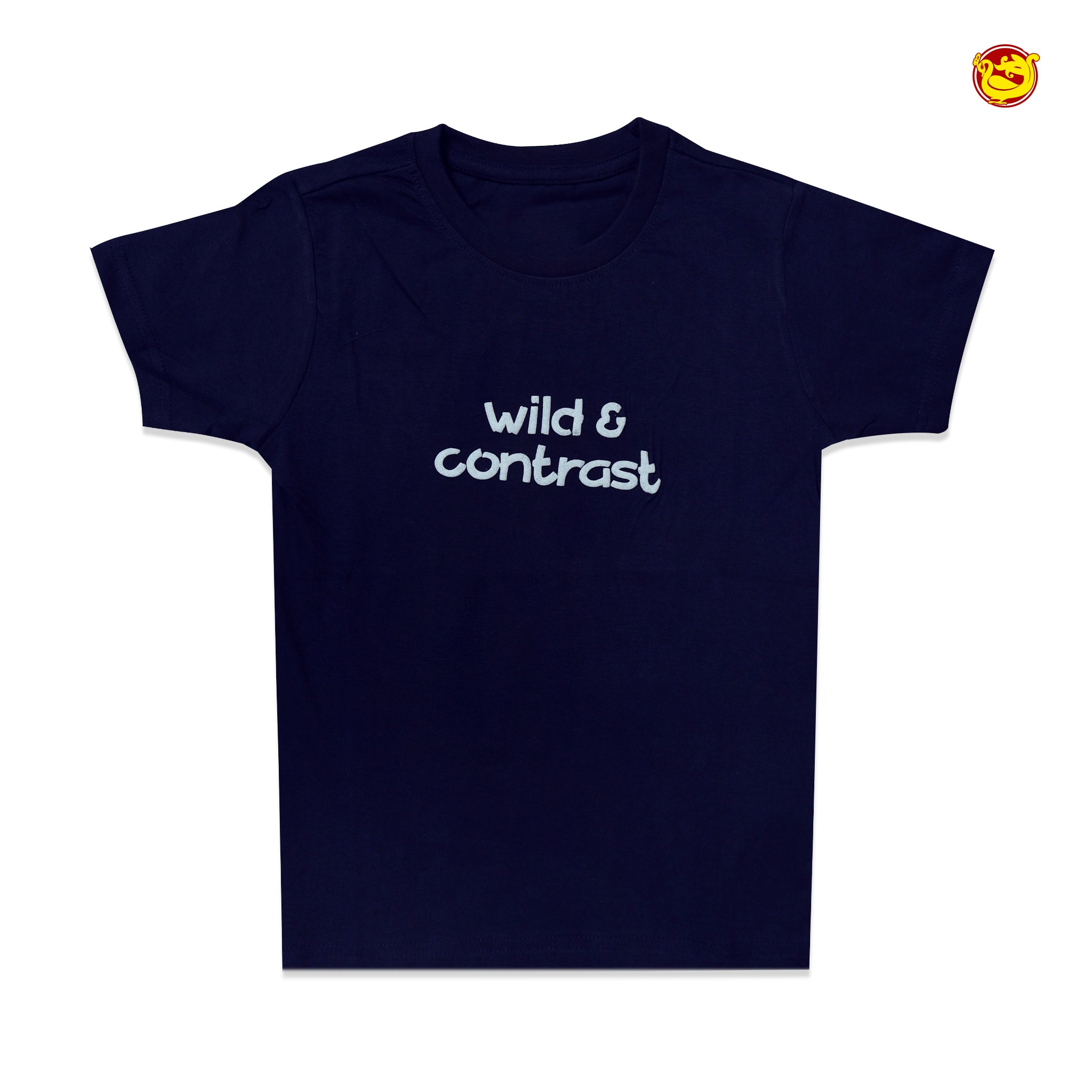 Dark Navy Blue Colour Cotton Boys T-Shirt Summer Collection