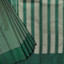 Dark Green Yuvana Semi Soft Silk Saree