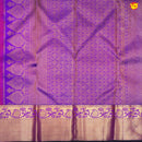 Pink with purple wedding silk saree - Thenianantham