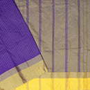 Purple With Sandel Arani Silk Saree