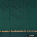 Rani Pink With Bottle Green Premium Quality Kalyani Cotton Saree