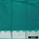 Dark Navy Blue With Purple Silk Cotton Saree