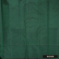 Dark Green Yuvana Semi Soft Silk Saree