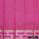 Yellow with Pink  hamsam silk saree