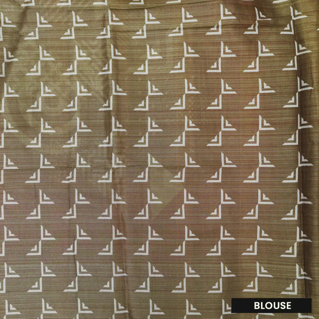 Multi Colour  Tissue Silk Saree