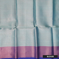 Blue Colour Fancy Weaving Saree