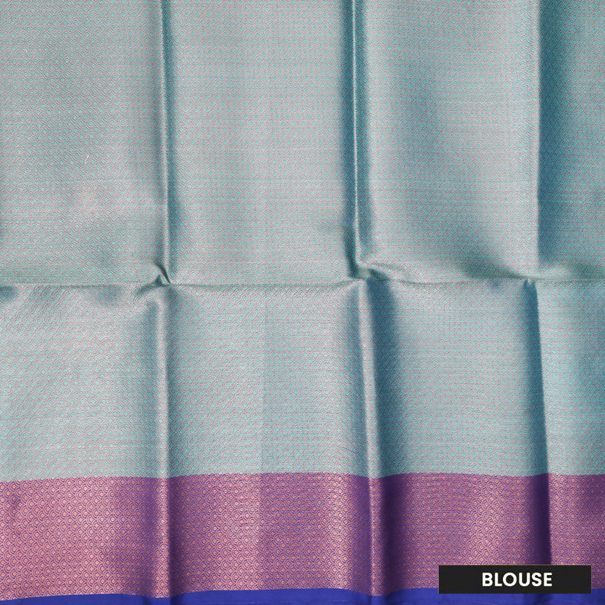 Blue Colour Fancy Weaving Saree