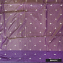 Ten with Grape Soft Silk Saree