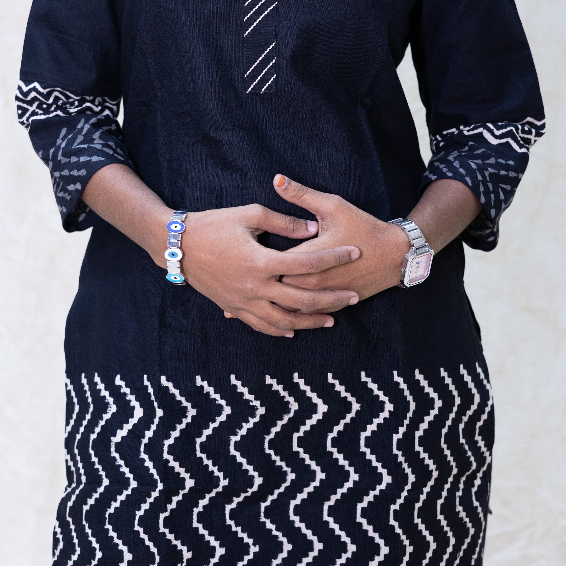 Mega- Black Color Ladies Branded Co-ord-set Readymade