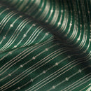 Dark Green Yuvana Semi Soft Silk Saree
