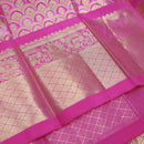 Gold & Light Pink with Light Pink Border Pure Thirupuvanam Wedding Silk Saree - Thenianantham