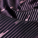 Dark Navy Blue With Purple Silk Cotton Saree