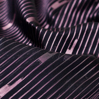 Dark Navy Blue With Purple Silk Cotton Saree