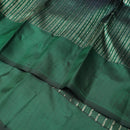 Dark Green Yuvana Semi Soft Silk Saree