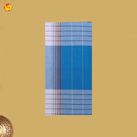 Men’s Checked Cotton Stitched Lungi