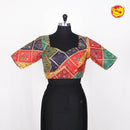 Multicolor Bandhej printed Readymade blouses - Thenianantham