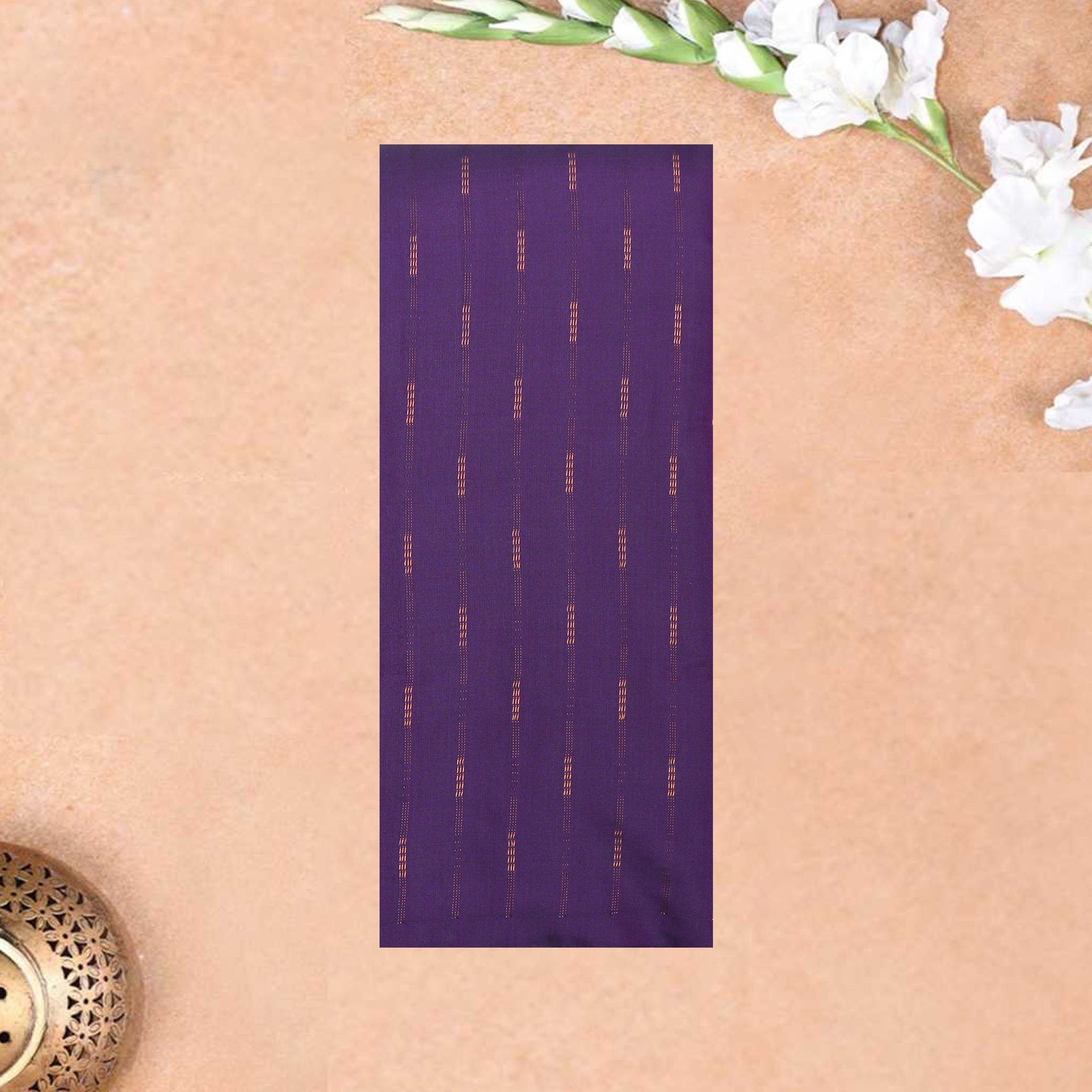 Dark Purple Arani Silk Saree