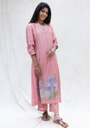 Poovizhi- Light Pink Ladies Branded Co-ord-set Readymade