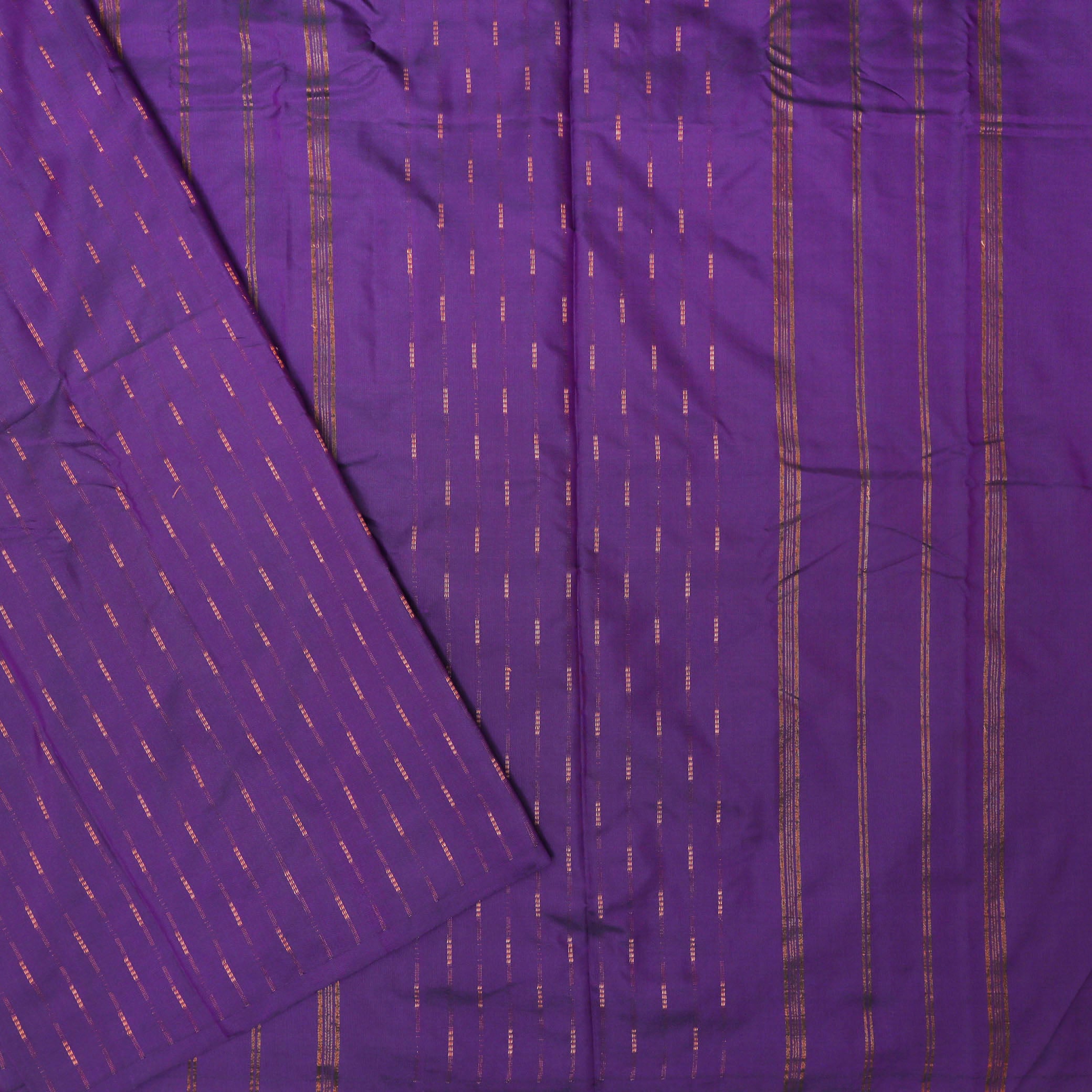 Dark Purple Arani Silk Saree