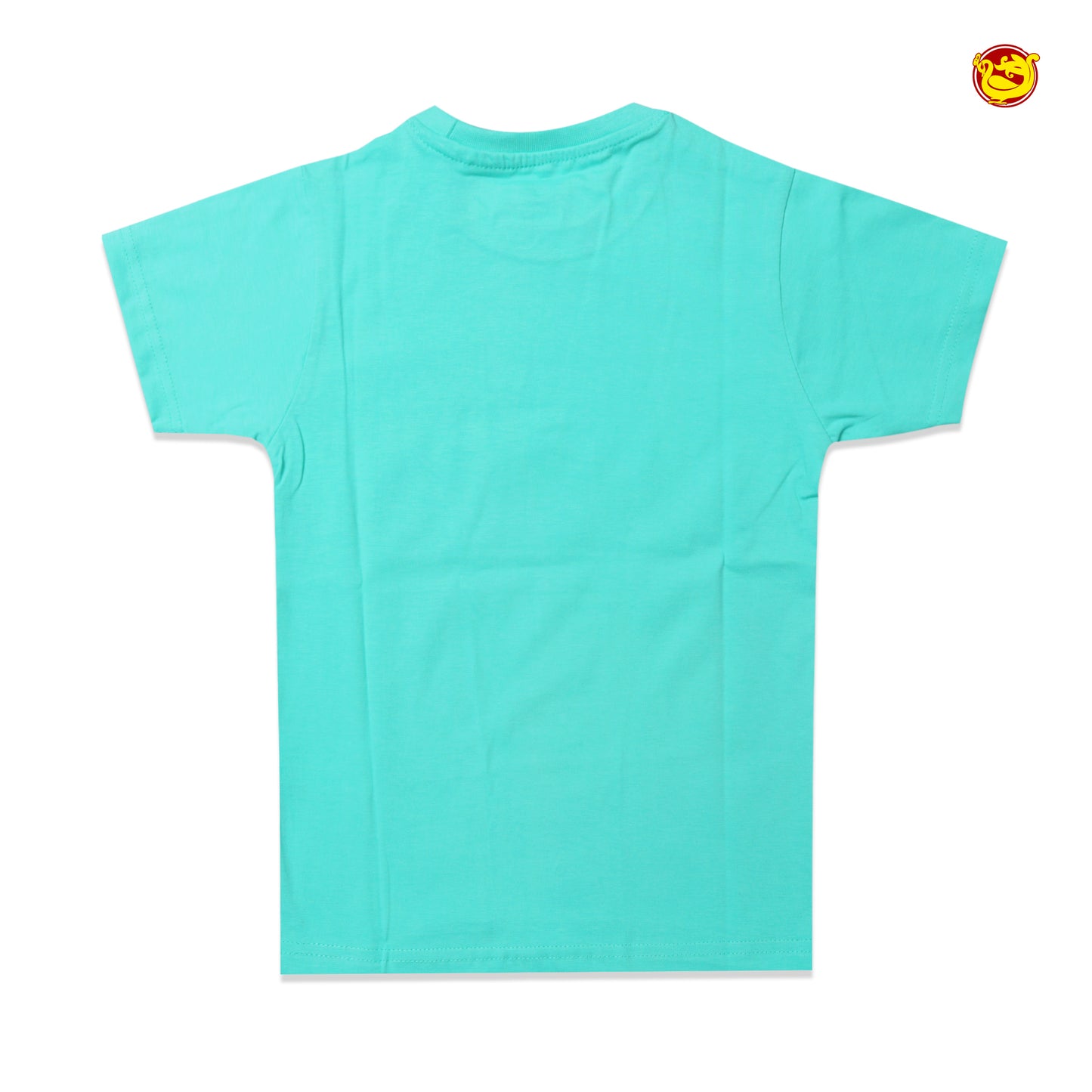 Turquoise Blue Colour Cotton Boys T-Shirt Summer Collection