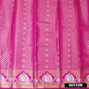 Pink Color  Art Pattu Pavadai Material