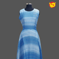 Sky blue Ladies Branded Readymade Gown