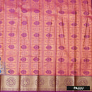 Blue with Purple Art Silk Saree