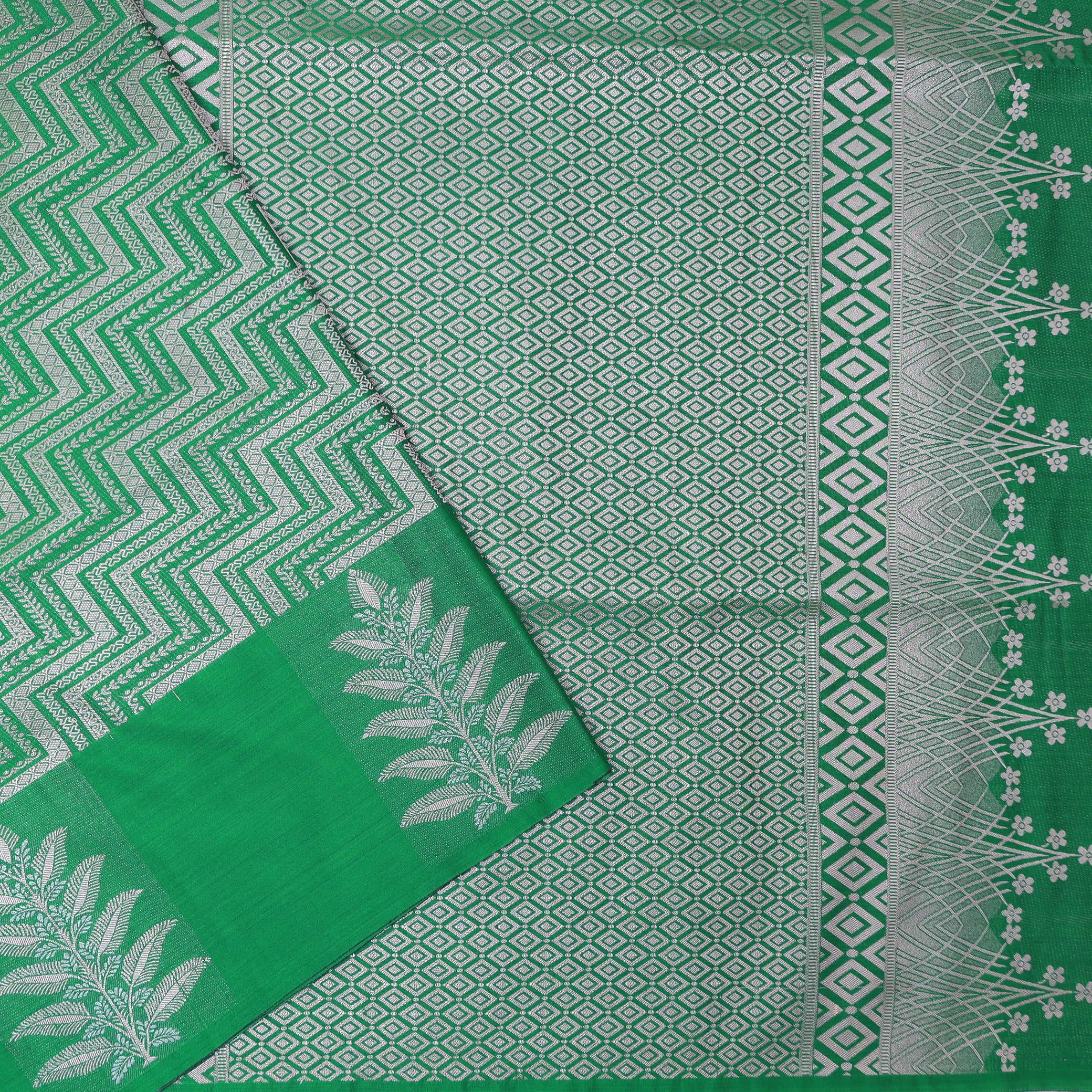Green Soft Silk Saree