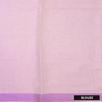 Southloom Exclusive Onam Kerala Traditional Fancy Border Floral  Cotton Saree (Matching Plain Blouse Included)