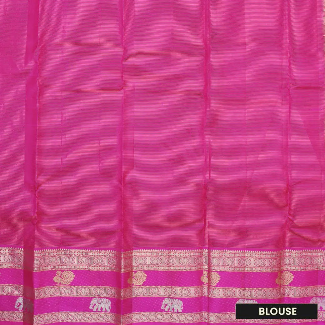 PLUEwith PURPLE Traditional Soft Silk Saree