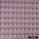Lavender Linen Cotton Saree with Contrast Blouse
