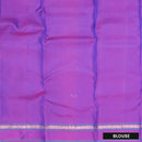 Blue with Purple Soft Silk Saree