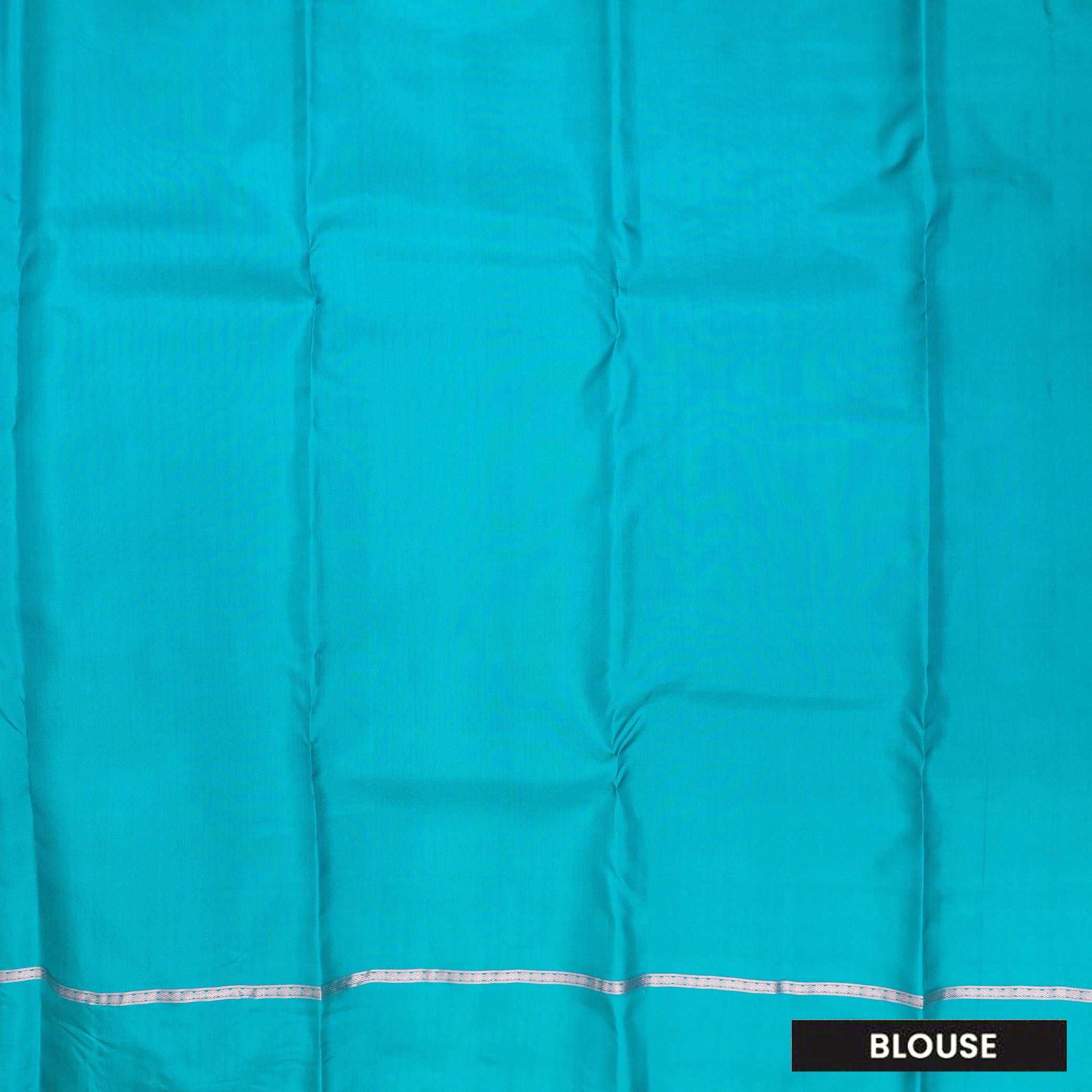 Blue Colour Gold Zari Border Yuvana Semi Soft Silk Saree