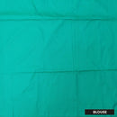 LEMON YELLOE with TEALGREEN Soft Silk Saree