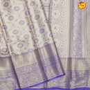 Gold with Lavender Traditional Soft Silk Saree - Thenianantham