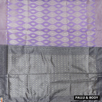 Light Purple Colour Fancy Weaving Saree