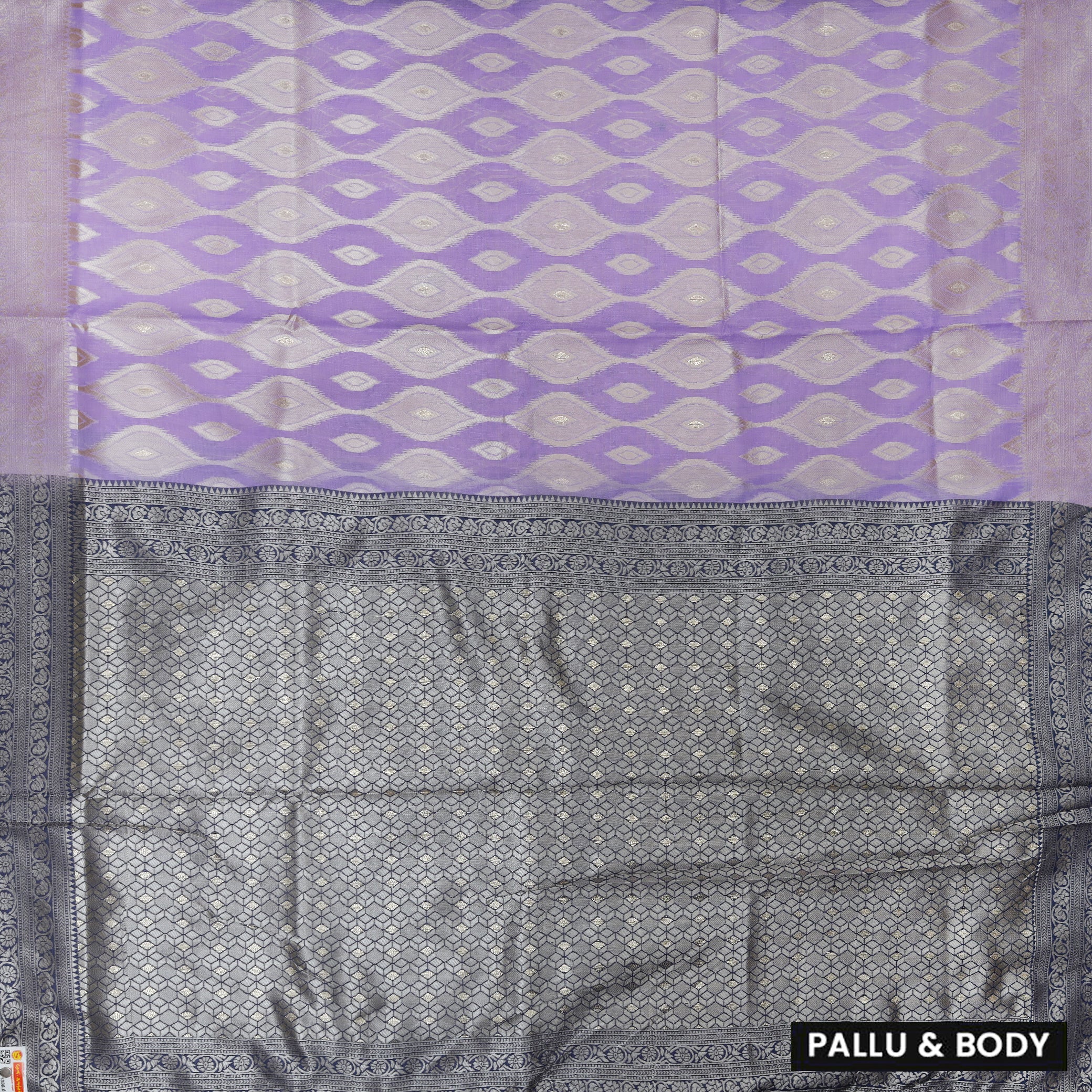 Light Purple Colour Fancy Weaving Saree