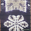Dark Sandal With Dark Purple Sungudi Cotton Saree Without Blouse
