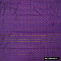 Dark Purple Arani Silk Saree