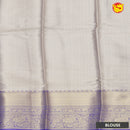 Gold with Lavender Traditional Soft Silk Saree - Thenianantham