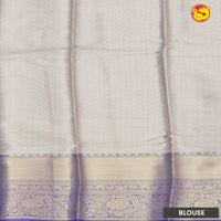 Gold with Lavender Traditional Soft Silk Saree - Thenianantham