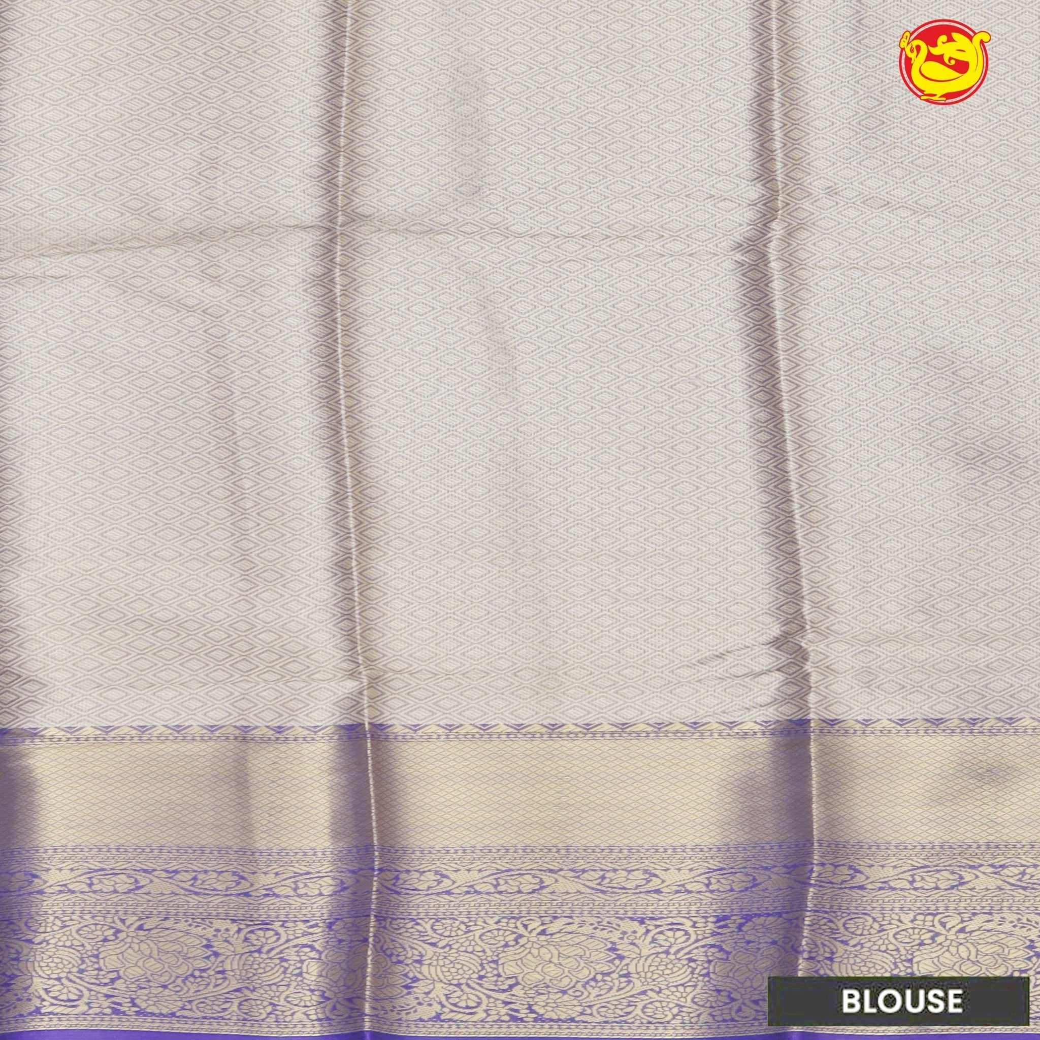 Gold with Lavender Traditional Soft Silk Saree - Thenianantham