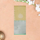 Sandal With Green Silk Cotton Saree