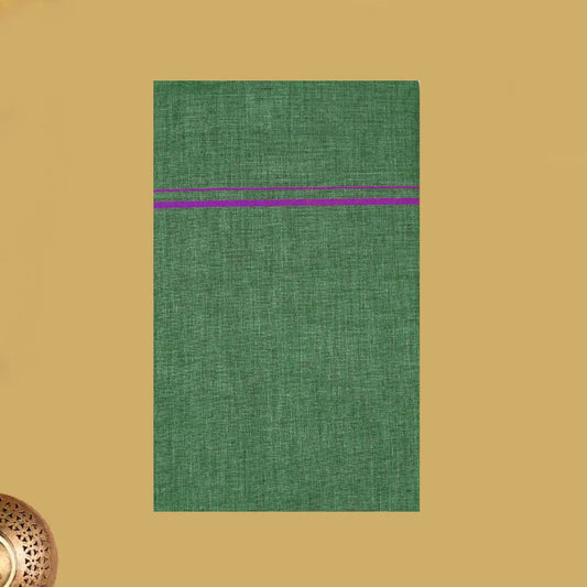 Olive Green Men’s Traditional Color Dhoti