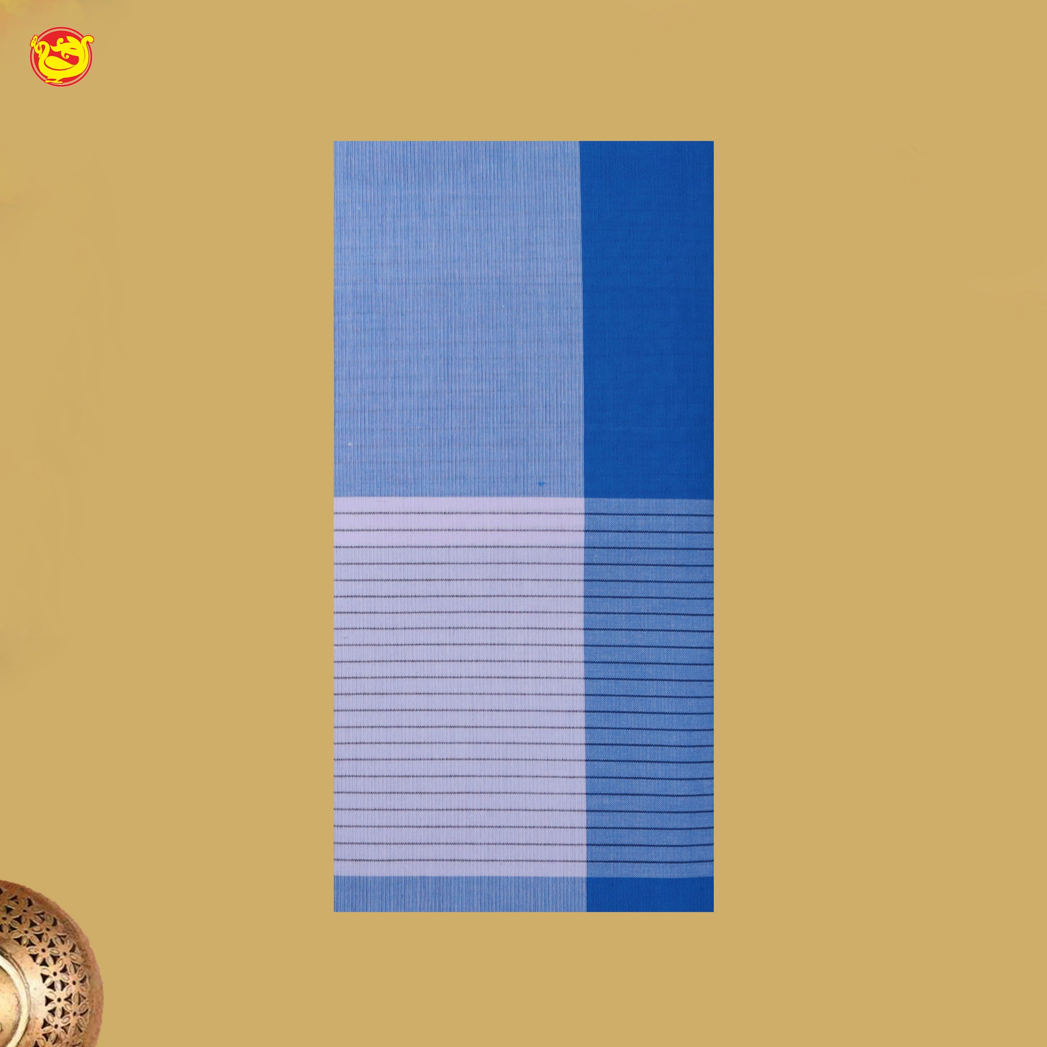Men’s Checked Cotton Stitched Lungi