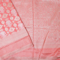 Rose Pink Colour Fancy Weaving Saree