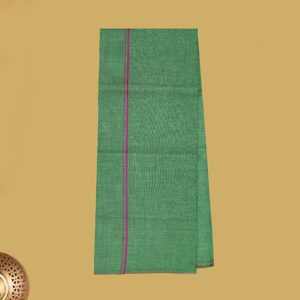 Olive Green Men’s Traditional Color Dhoti