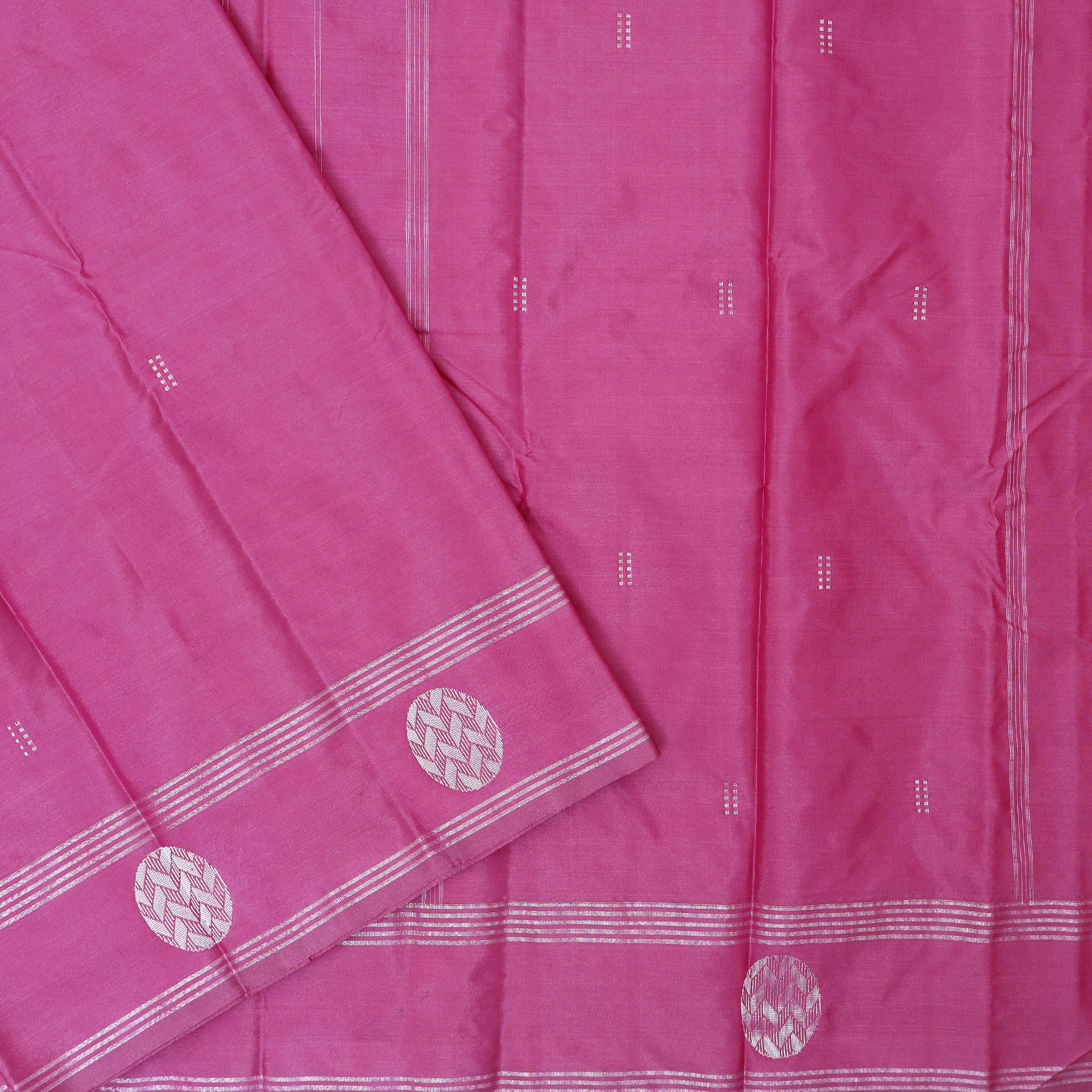 Rani Pink Colour  Arani Silk Saree