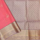 Rose Pink With Light Purple  Soft Silk Saree